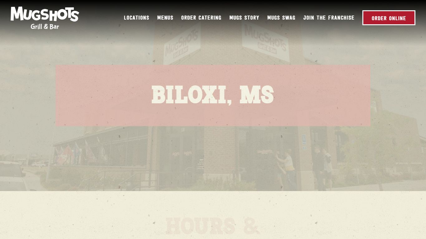 Biloxi | Hours + Location | Mugshots Grill and Bar | Sports Bar in MS ...